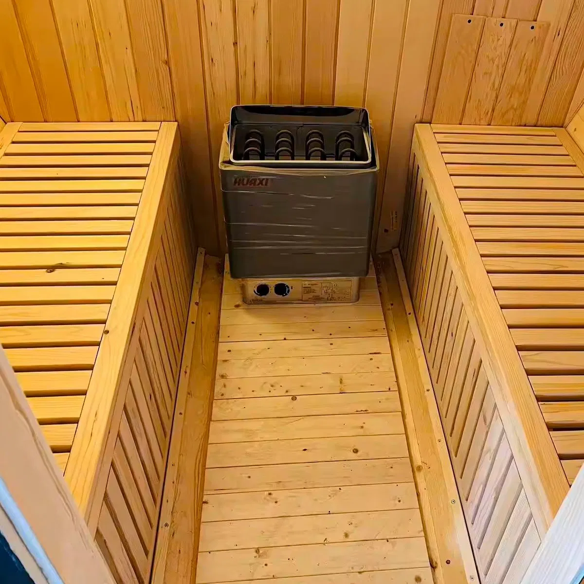 Boyce Outdoor Infrared Sauna Room – Luxury Wellness for 6–8 Guests
