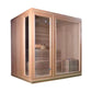 Luxury 2-4 Person Solid Wood Steam Room