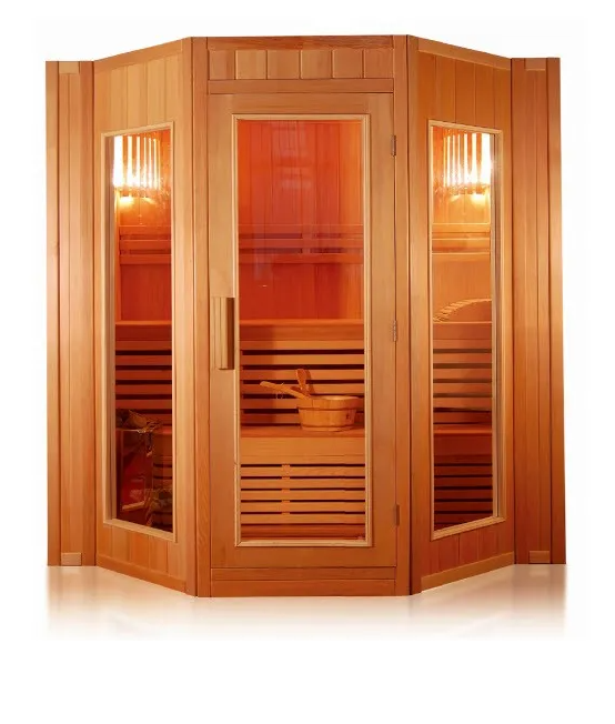 4 Person Traditional Steam Hemlock Sauna