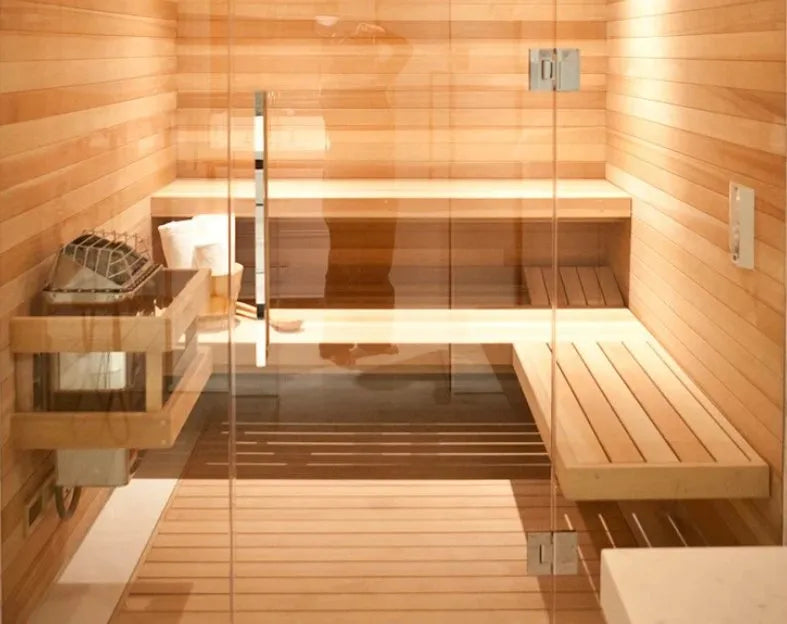 4 Person Traditional Steam Hemlock Sauna