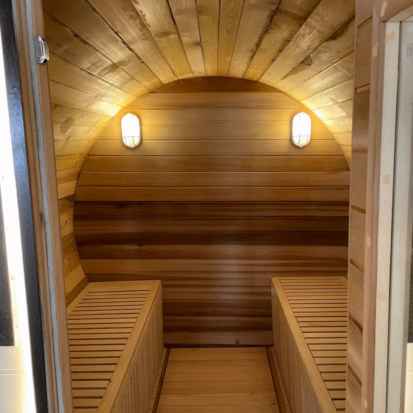 Boyce Outdoor Infrared Sauna Room – Luxury Wellness for 6–8 Guests