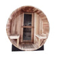Outdoor Wooden Barrel Sauna