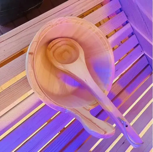 Outdoor Sauna Room for 4 — Starry-Sky Roof Edition