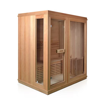 Luxury 2-4 Person Solid Wood Steam Room