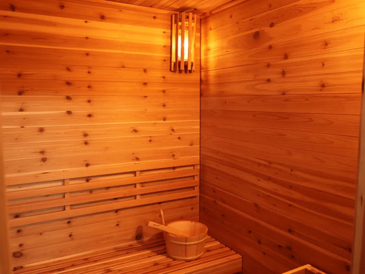 Outdoor 4-Person Deluxe Steam Sauna