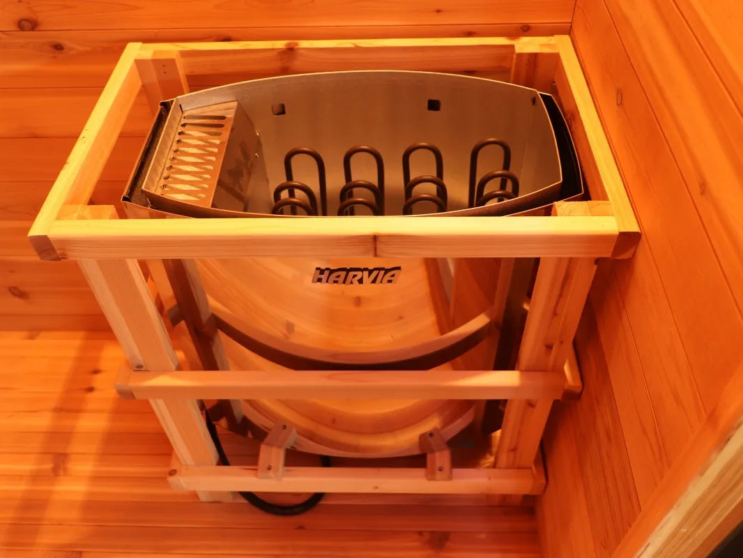 Outdoor 4-Person Deluxe Steam Sauna