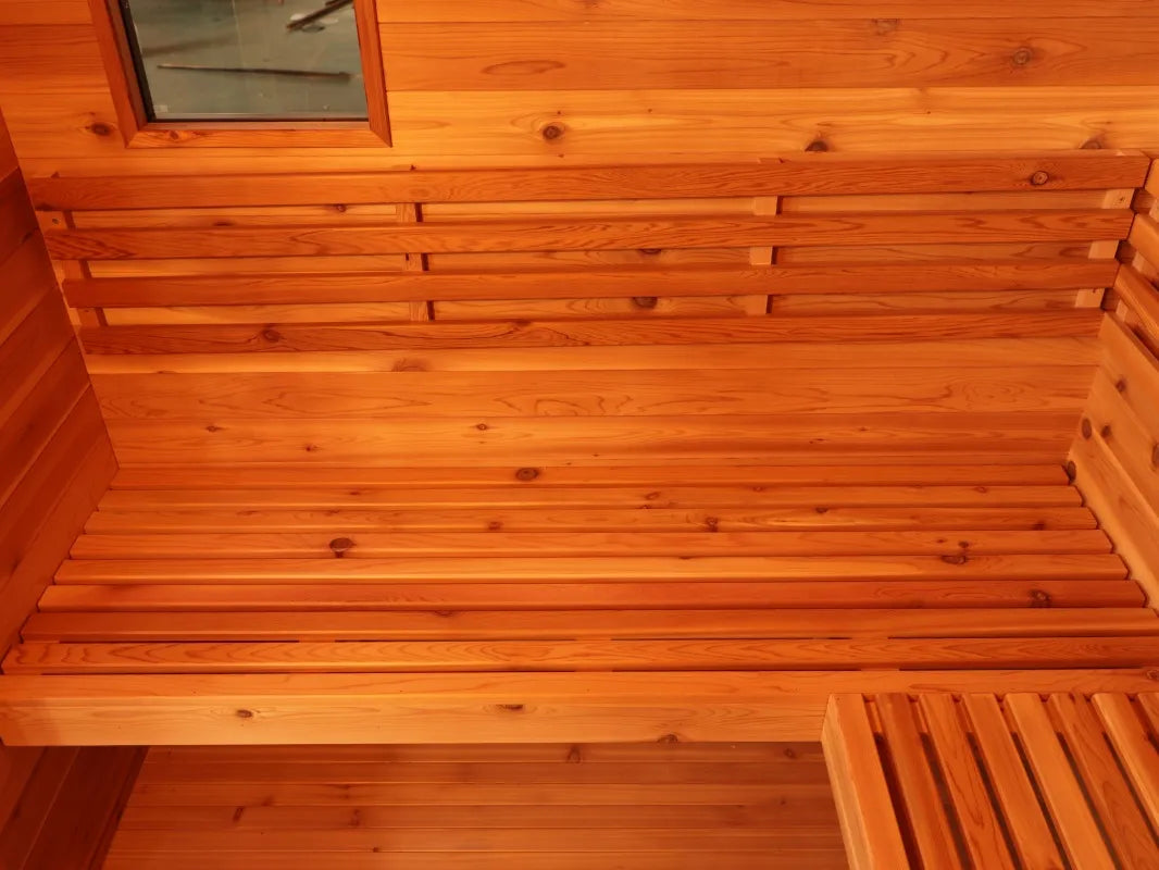 Outdoor 4-Person Deluxe Steam Sauna